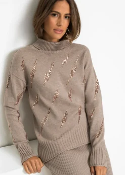 Discount Jersey holgado de mezcla de viscosa suave Mujer Jerséis|Ropa De Punto
