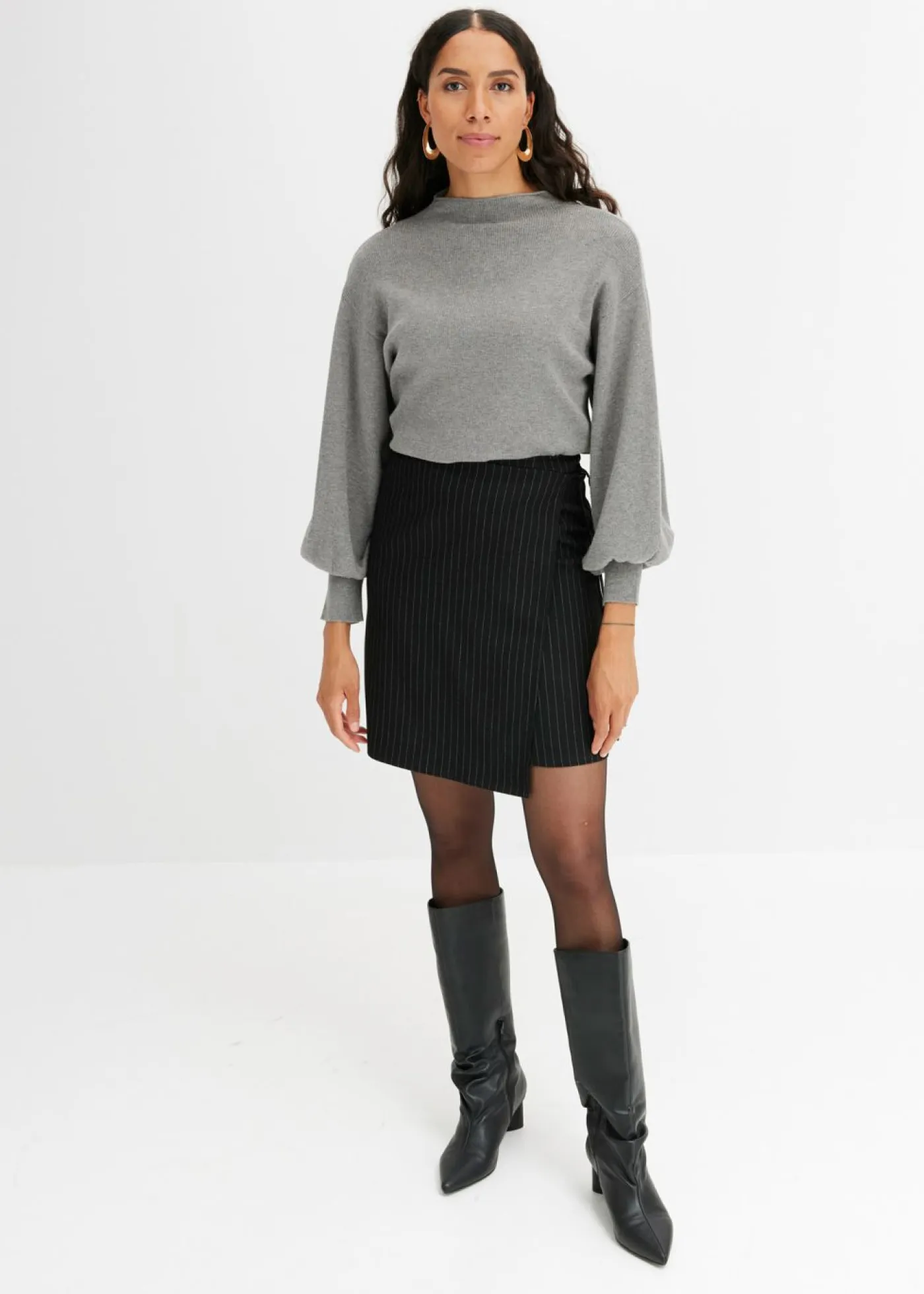Best Jersey holgado de mezcla de viscosa Mujer Jerséis|Ropa De Punto