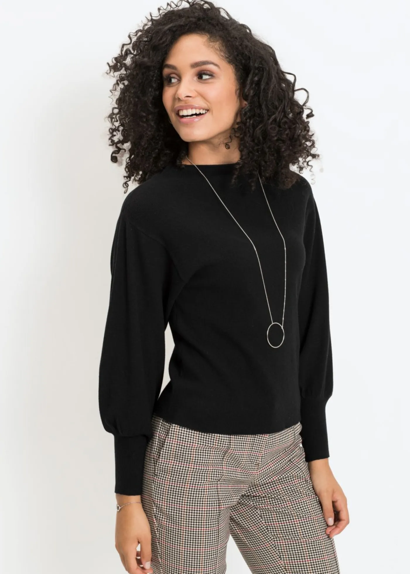 Best Jersey holgado de mezcla de viscosa Mujer Jerséis|Ropa De Punto