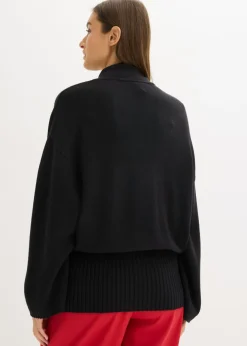 Best Jersey holgado de mezcla de viscosa suave Mujer Esenciales|Jerséis