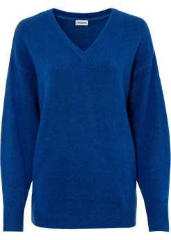 Hot Jersey holgado de punto Mujer Jerséis|Ropa De Punto