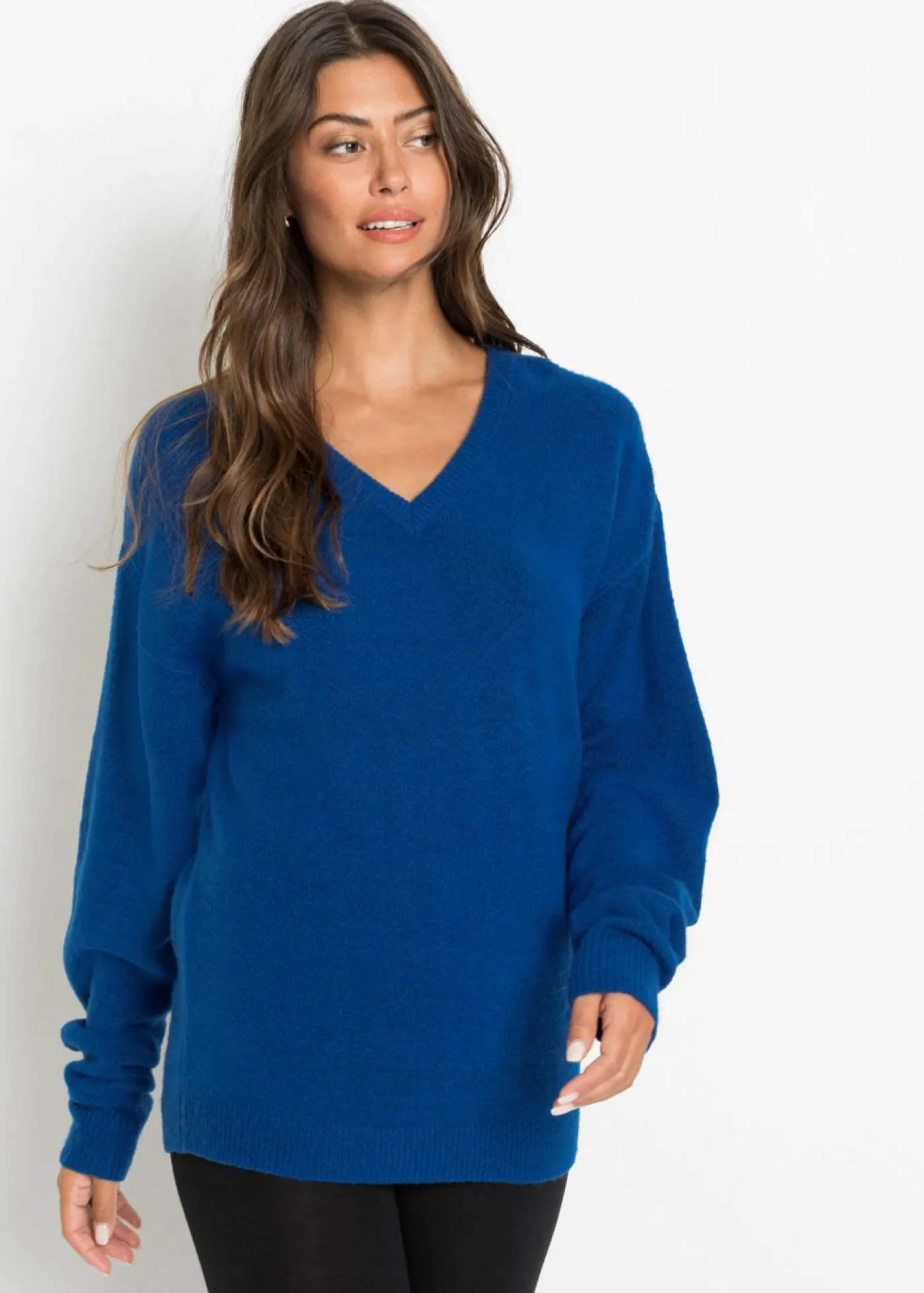 Hot Jersey holgado de punto Mujer Jerséis|Ropa De Punto