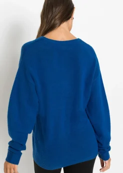Hot Jersey holgado de punto Mujer Jerséis|Ropa De Punto
