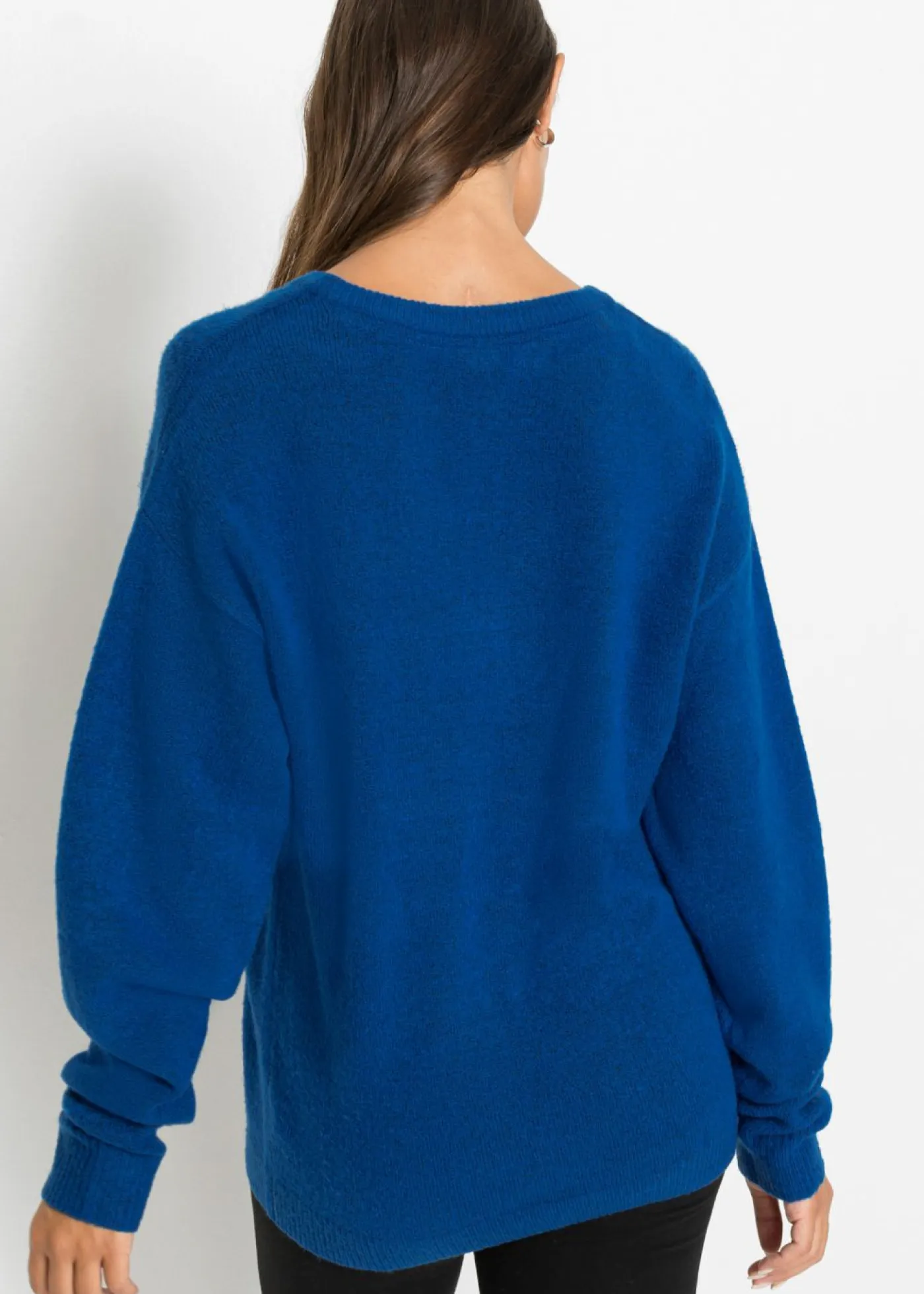 Hot Jersey holgado de punto Mujer Jerséis|Ropa De Punto