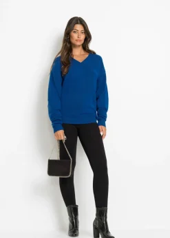 Hot Jersey holgado de punto Mujer Jerséis|Ropa De Punto
