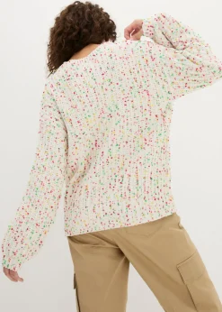 Outlet Jersey holgado de punto grueso Mujer Jerséis|Ropa De Punto