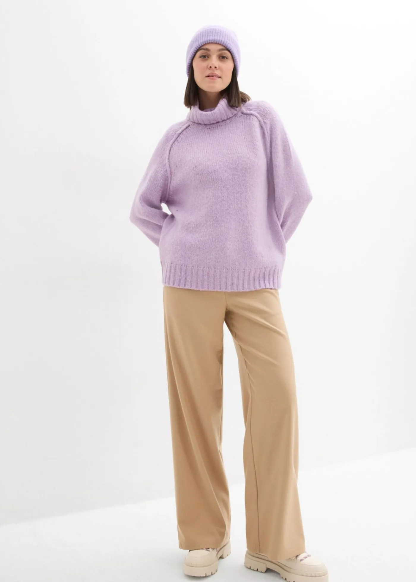 Sale Jersey holgado de punto grueso Mujer Jerséis|Ropa De Punto