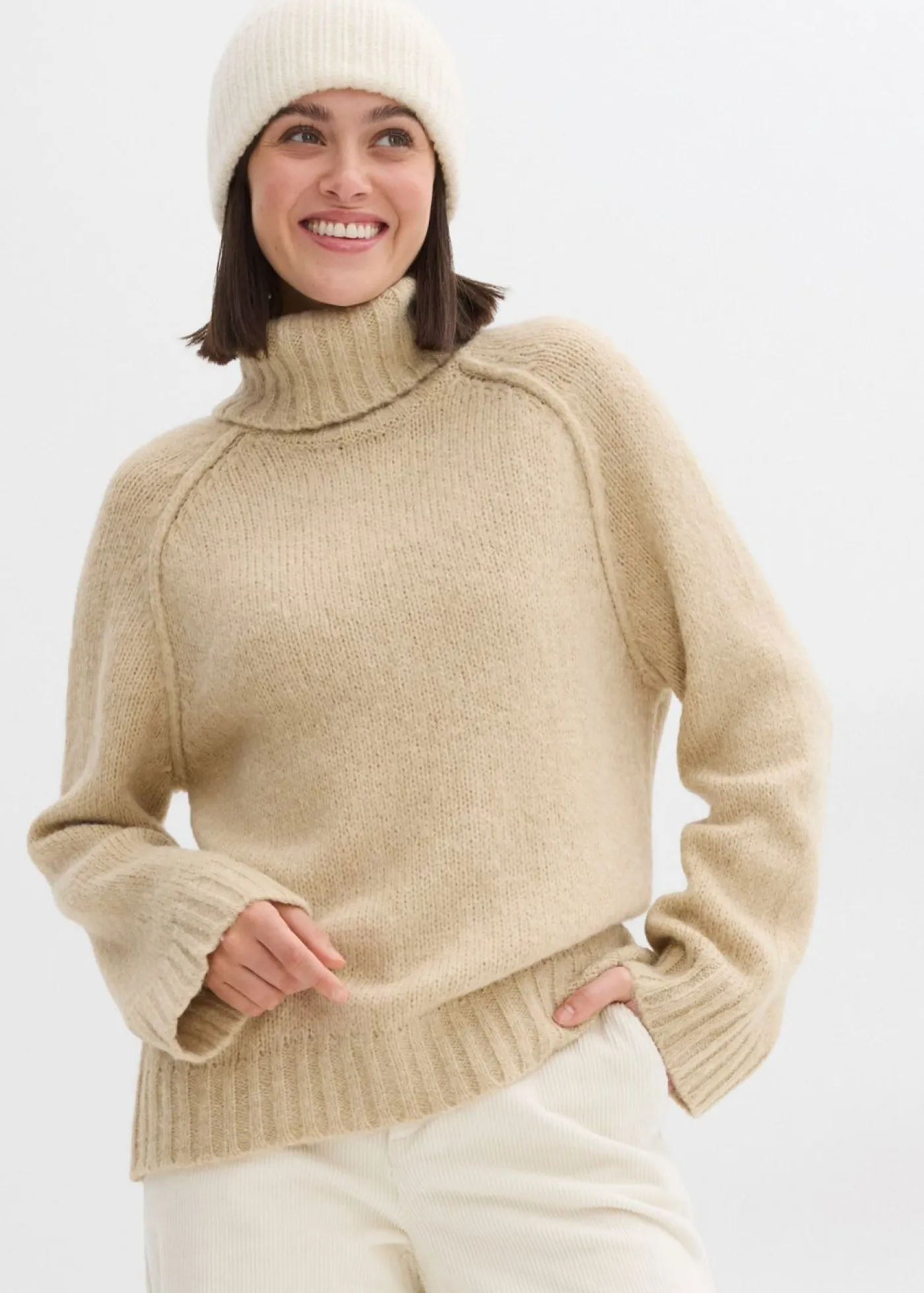 Hot Jersey holgado de punto grueso Mujer Jerséis|Ropa De Punto