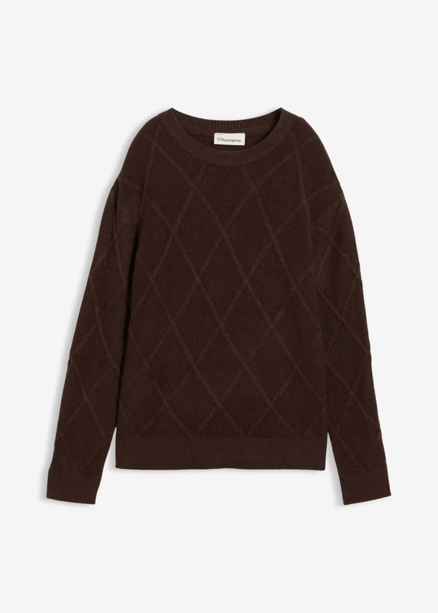 Online Jersey holgado de punto trenzado Mujer Jerséis|Ropa De Punto