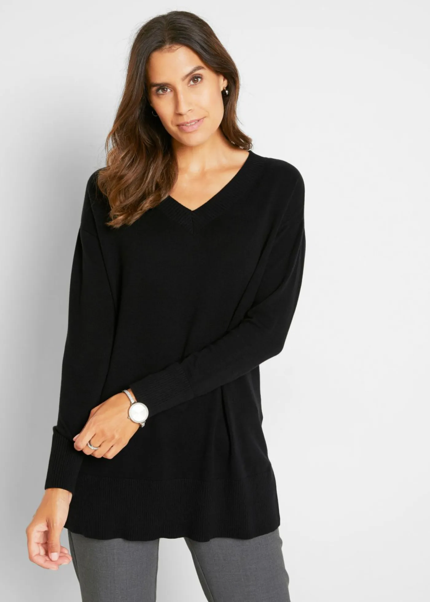 Hot Jersey largo Mujer Jerséis|Ropa De Punto