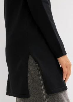 Discount Jersey largo con algodón reciclado Mujer Básicos|Jerséis