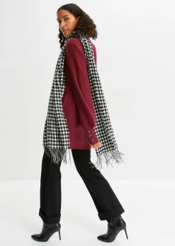 Online Jersey largo con botones Mujer Jerséis|Ropa De Punto