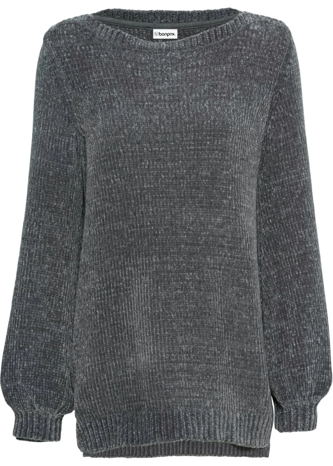 Online Jersey largo de chenilla Mujer Jerséis|Ropa De Punto