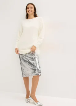 Best Jersey largo de hilo suave Mujer Jerséis|Ropa De Punto