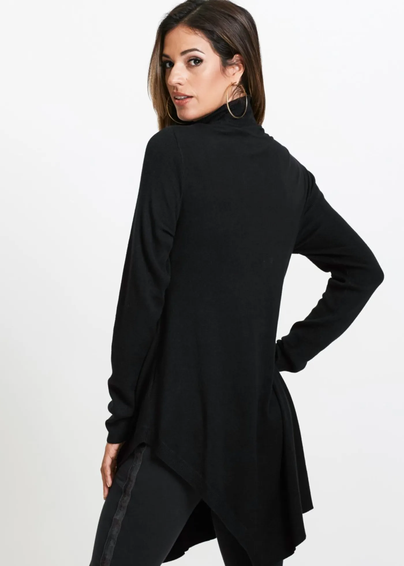 Best Jersey largo de mezcla de viscosa Mujer Jerséis|Ropa De Punto