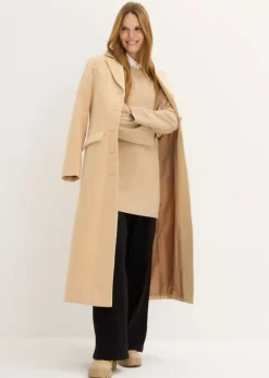Hot Jersey largo de punto fino con aberturas laterales en mezcla de viscosa Mujer Jerséis|Ropa De Punto