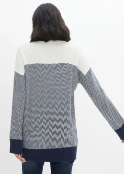 Clearance Jersey largo informal Mujer Jerséis|Ropa De Punto