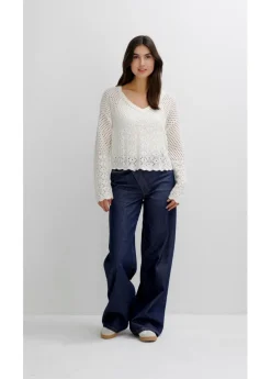 Online Jersey ligero de ajour Mujer Jerséis|Novedades