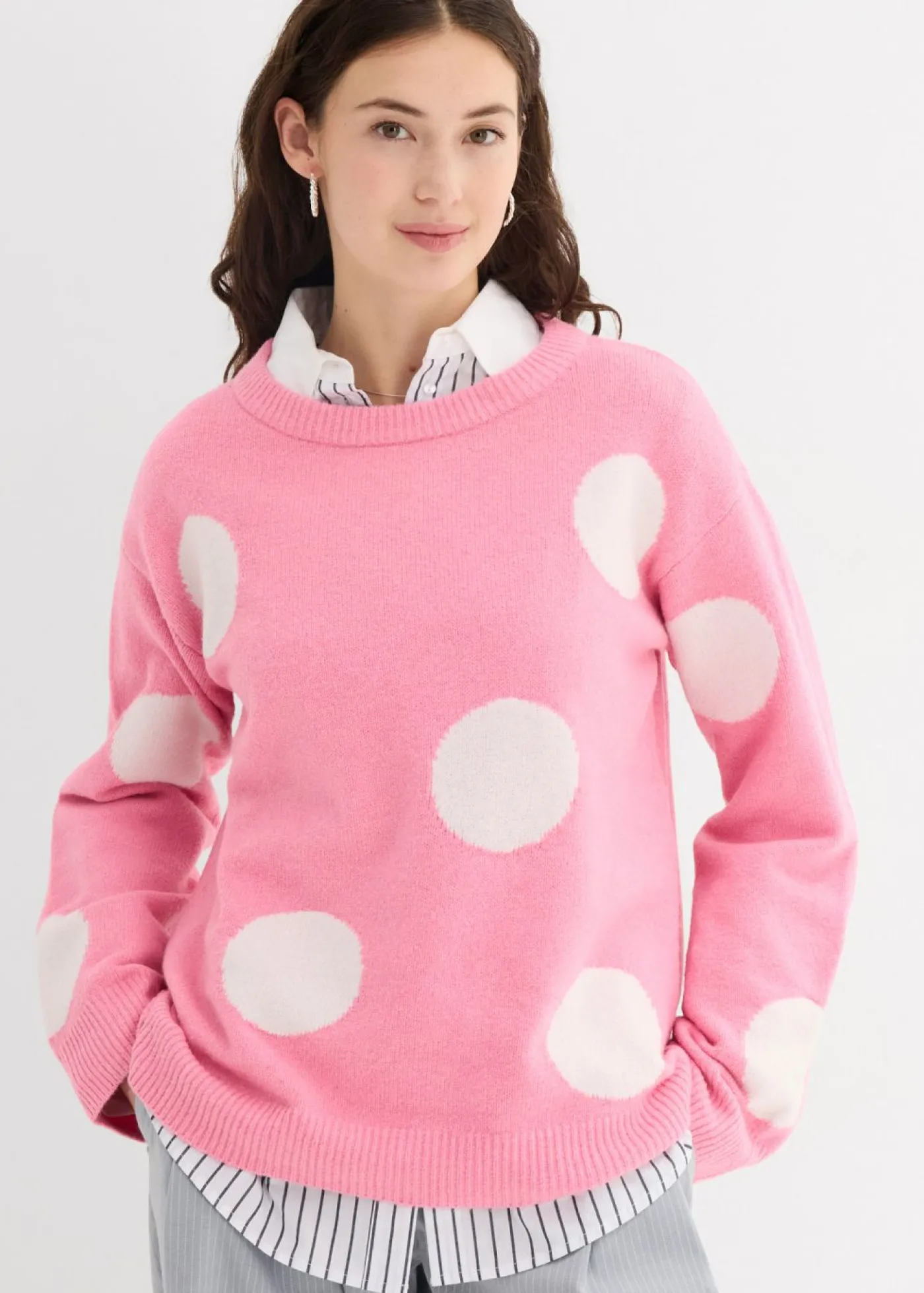 Hot Jersey oversize Mujer Jerséis|Ropa De Punto