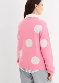 Hot Jersey oversize Mujer Jerséis|Ropa De Punto