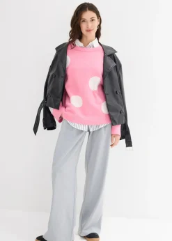 Hot Jersey oversize Mujer Jerséis|Ropa De Punto
