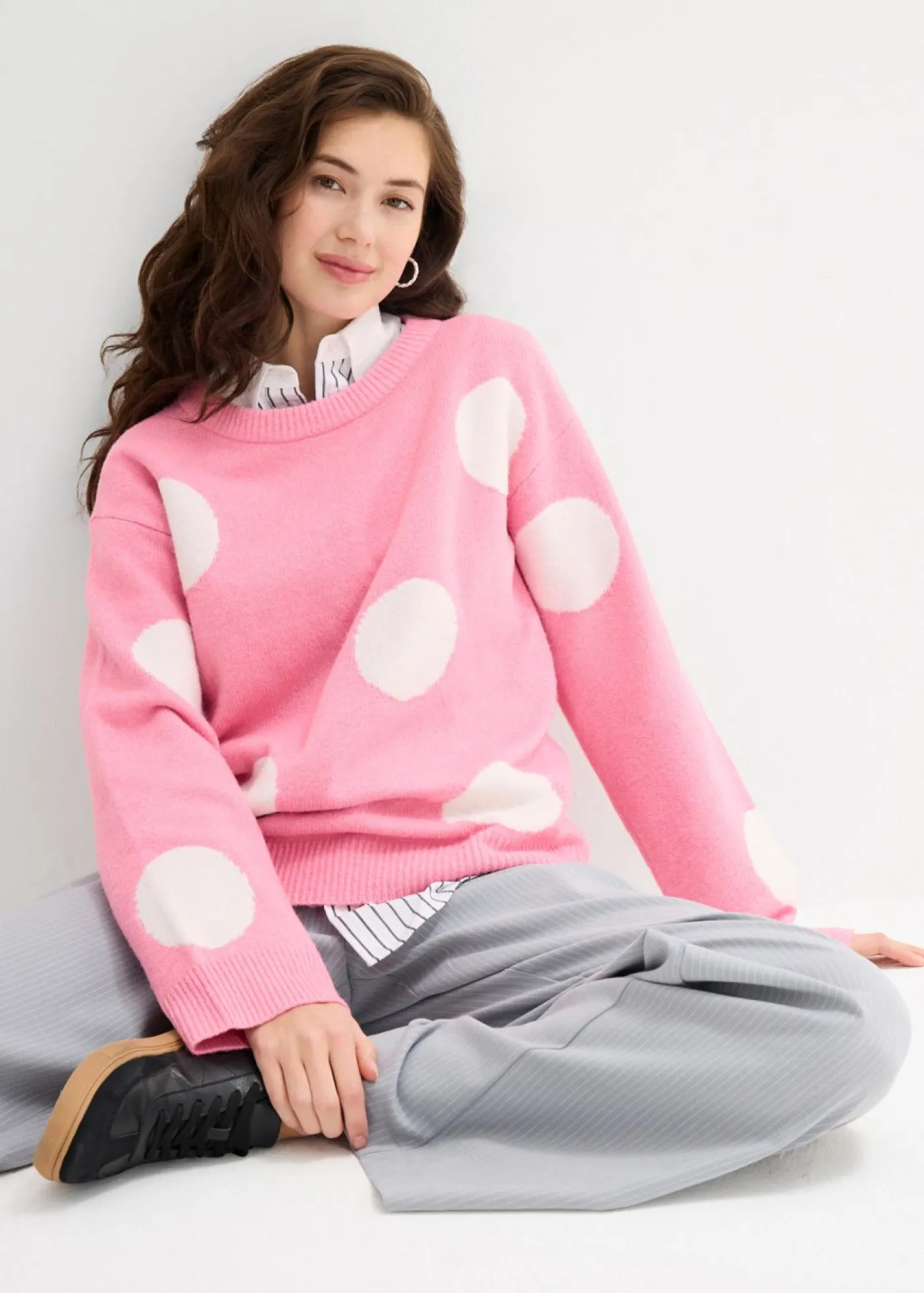 Hot Jersey oversize Mujer Jerséis|Ropa De Punto