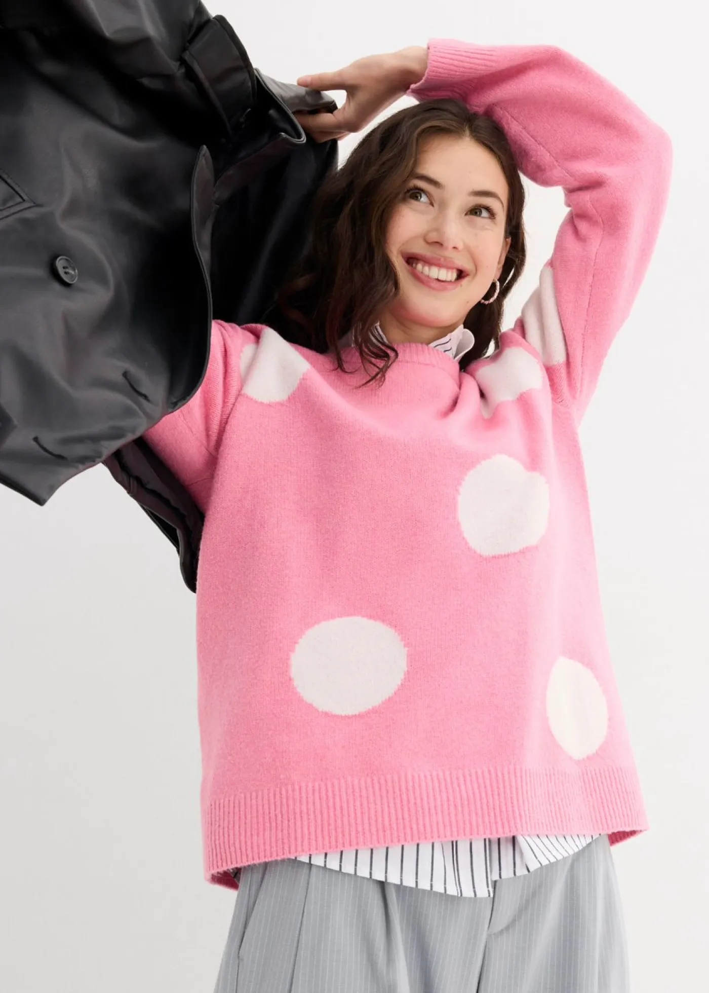 Hot Jersey oversize Mujer Jerséis|Ropa De Punto