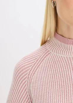 Hot Jersey oversize con cuello alto Mujer Jerséis|Ropa De Punto