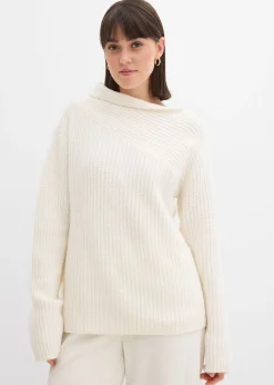Discount Jersey oversize de canalé Mujer Jerséis|Ropa De Punto