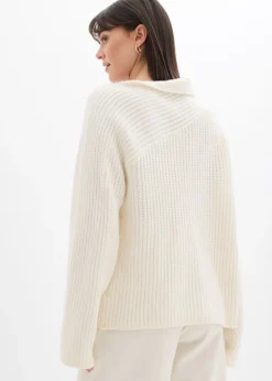 Discount Jersey oversize de canalé Mujer Jerséis|Ropa De Punto