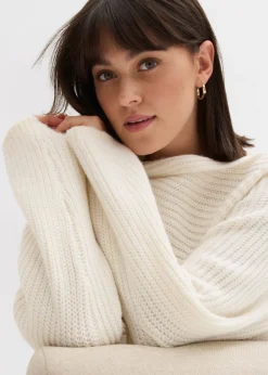 Discount Jersey oversize de canalé Mujer Jerséis|Ropa De Punto