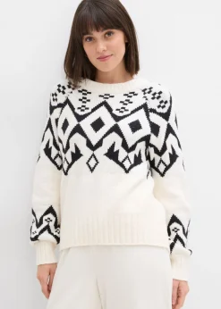 Outlet Jersey oversize de estilo noruego Mujer Jerséis|Ropa De Punto