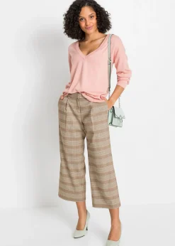 Clearance Jersey oversize de mezcla de viscosa Mujer Jerséis|Ropa De Punto