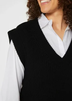 Outlet Jersey sin mangas Mujer Jerséis|Ropa De Punto