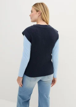 Sale Jersey sin mangas Mujer Jerséis|Ropa De Punto