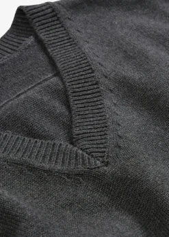 Best Jersey sin mangas de algodón puro Mujer Esenciales|Jerséis