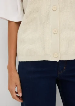 Sale Jersey sin mangas de punto grueso Mujer Básicos|Jerséis