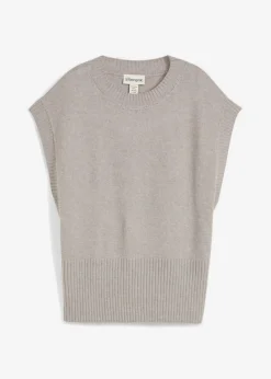 Online Jersey sin mangas oversized Mujer Jerséis|Ropa De Punto