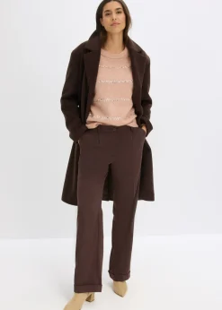 Outlet Jersey tipo boxy con lentejuelas Mujer Jerséis|Ropa De Punto