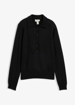 Online Jersey tipo polo con seda Mujer Premium|Jerséis