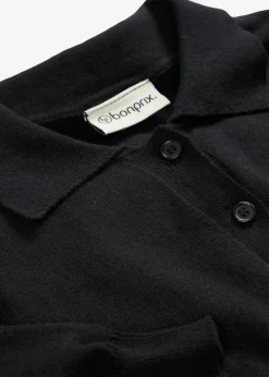 Online Jersey tipo polo con seda Mujer Premium|Jerséis