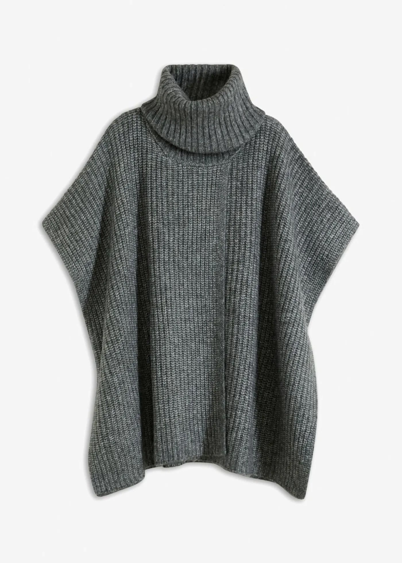 Discount Jersey tipo poncho con mezcla de lana Mujer Ponchos|Jerséis