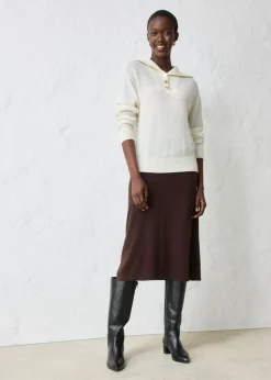 Clearance Jersey troyer con lana merina Mujer Jerséis