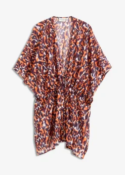 Best Kimono de playa con detalle de cordón Mujer Ropa De Playa|Camisas Y Blusas