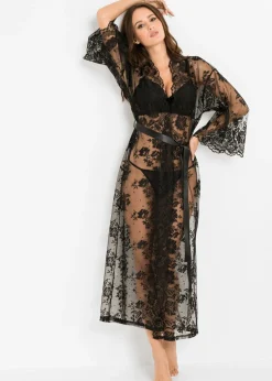 Best Kimono largo Mujer Albornoces Y Batas|Lencería
