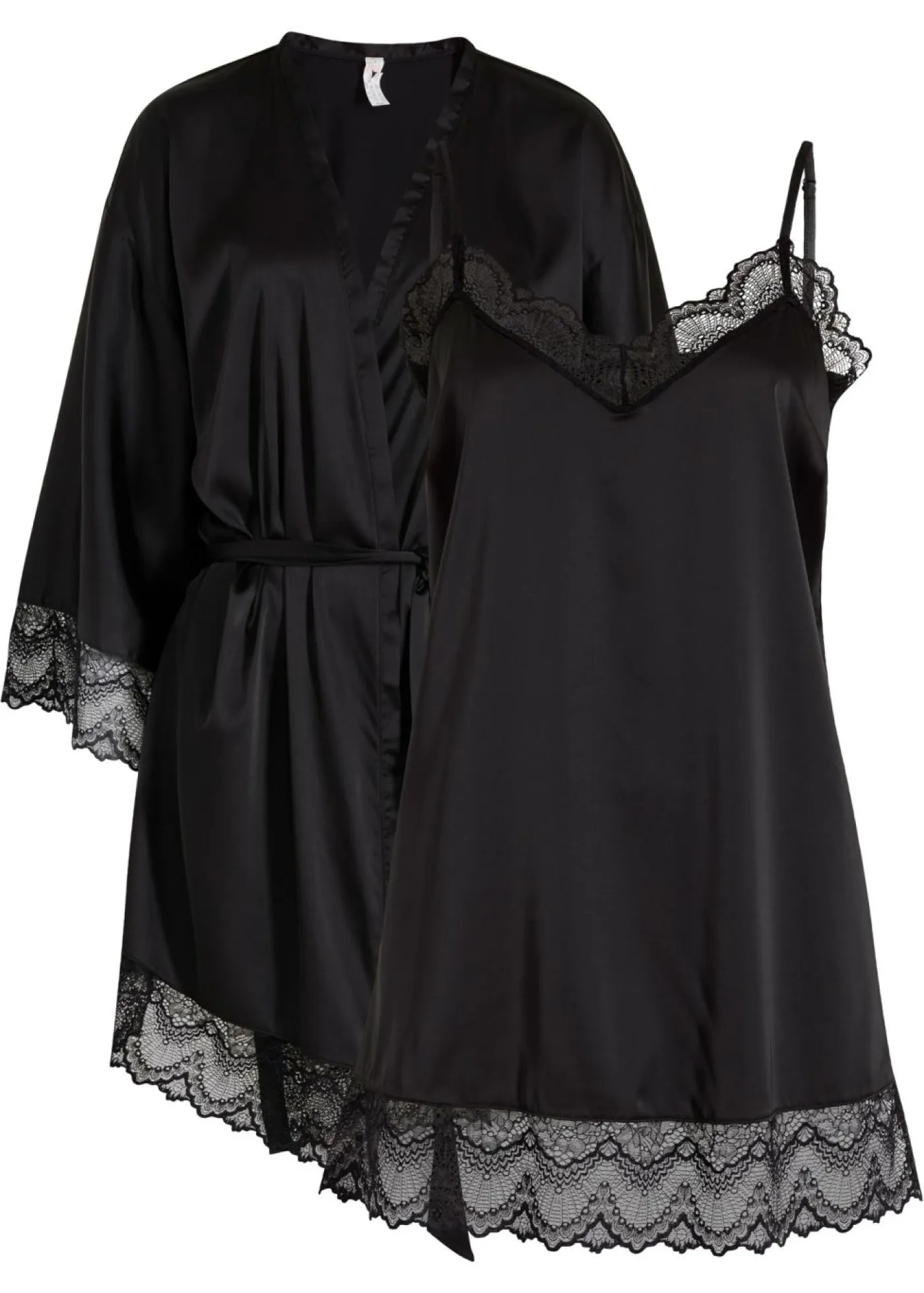 Online Kimono y Negligé (conjunto de 2 piezas) Mujer Corsés|Albornoces Y Batas
