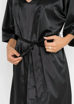 Outlet Kimono y negligé (juego de bata de 2 piezas) Mujer Corsés|Albornoces Y Batas