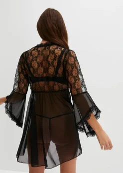 Online Kimono y tanga (2 piezas) Mujer Corsés|Albornoces Y Batas