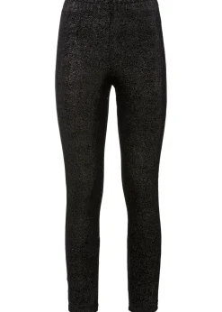 Outlet Leggings brillantes de terciopelo Mujer Pantalones