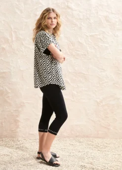 Online Leggings capri Mujer Pantalones